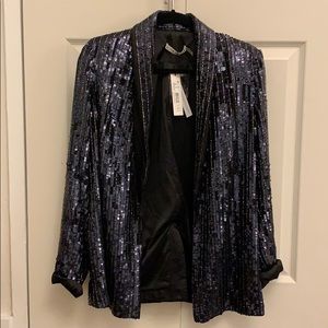 Brand new Alice and Olivia sequin blazer